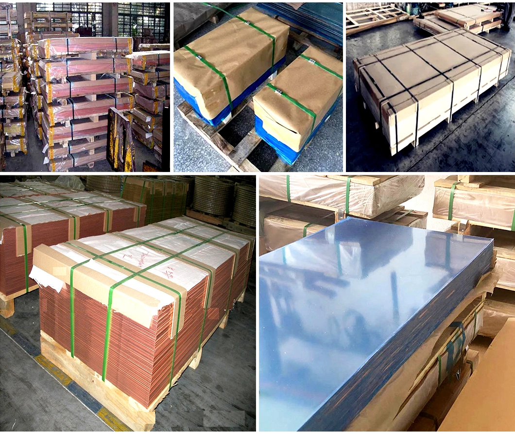 H90/F11/F18/C26000/C22000/C11000 Bimetallic Copper Clad and Plate Coated Mild Steel Sheet