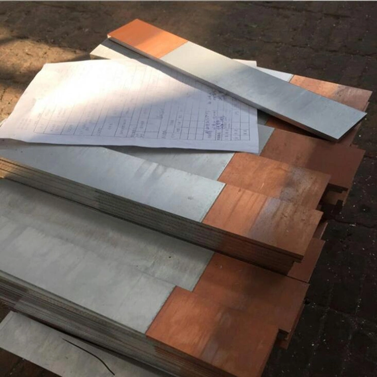 Aluminum Titanium Copper 316 Stainless Steel Clad Plate